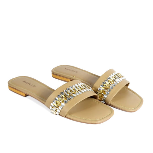 Women Formal Slippers - 40935S - Slippers - Walkeaze
